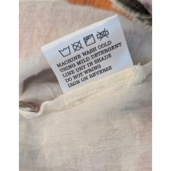 Olivia James The Label Ro Maxi Button Front Floral Dress Size Small - Picture 6 of 7